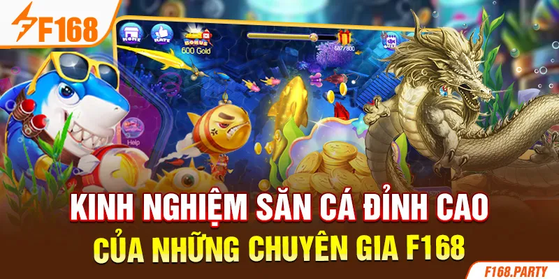 Kinh nghiệm săn cá đỉnh cao của những chuyên gia F168